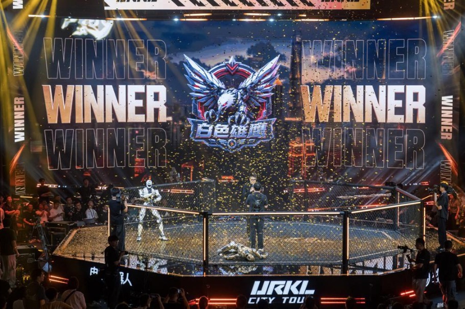 URKL robot combat city tour debuts in Shanghai's Baoshan district