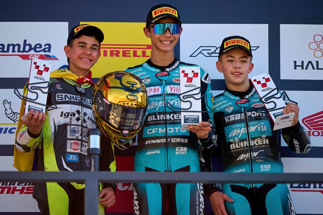 CFMOTO's Sun claims historic ESBK Talent Championship