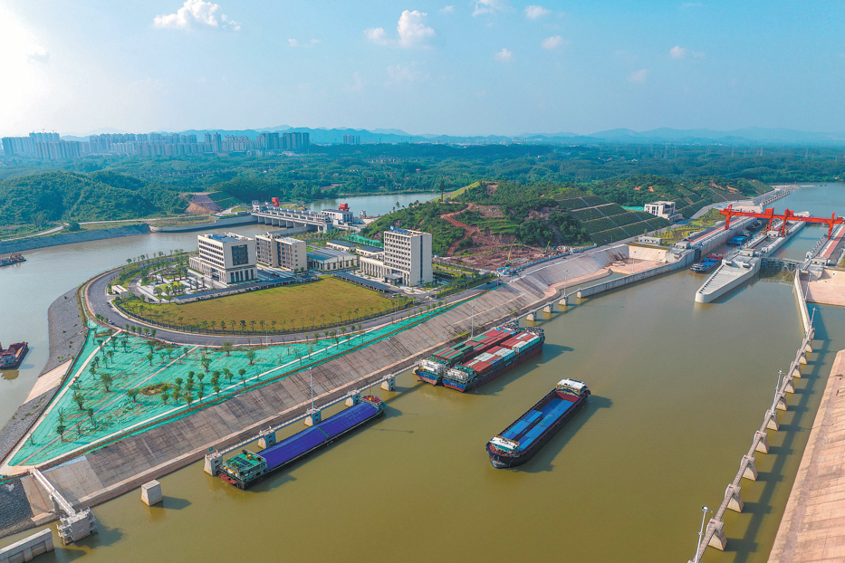 Source image accompanying: Pinglu Canal unlocks trade opportunities