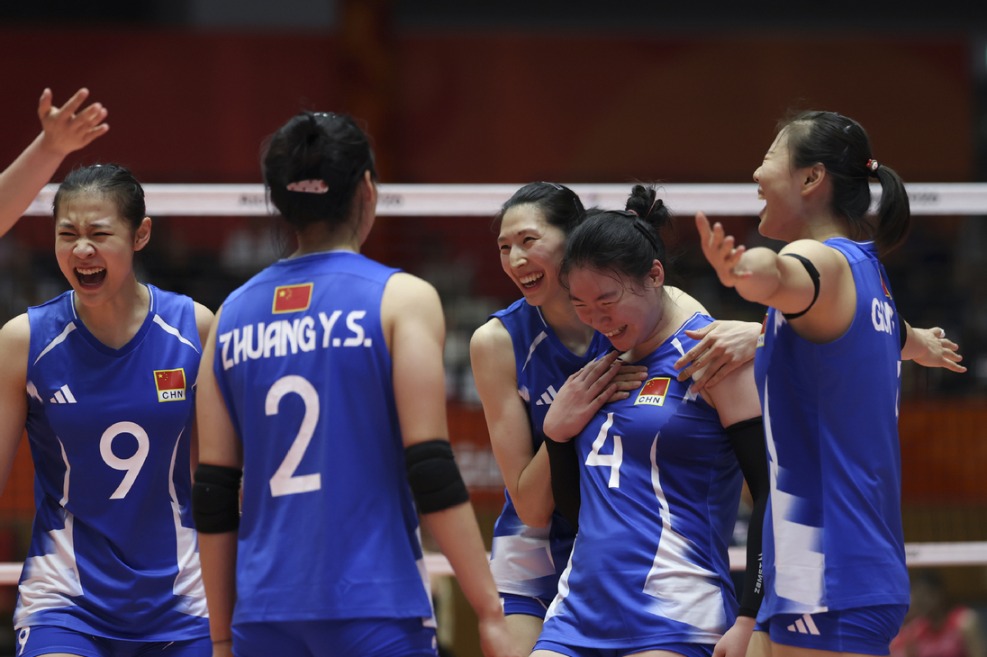 China beats Thailand to reach women's volleyball final